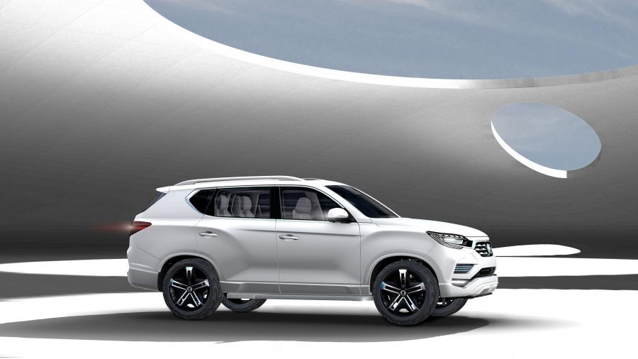  Ssangyong LIV-2 SUV Concept 2016 года  (фото 18 из 23)